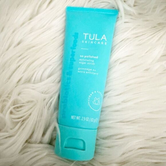 TULA | NIB Skincare So Polished Exfoliating Sugar Scrub  Exfoliator | 2.9 oz - Picture 11 of 15